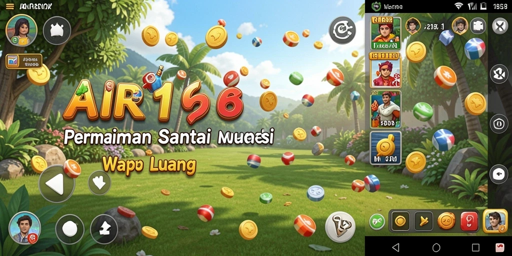 Tampilan gameplay AIR168 yang menyenangkan dan penuh warna.