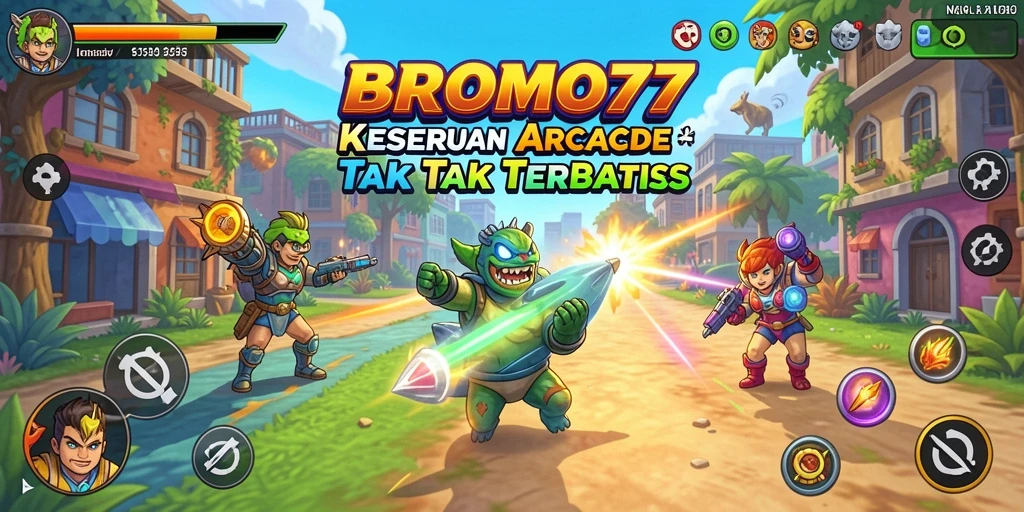 Tampilan gameplay BROMO77 yang penuh tantangan dan keseruan.