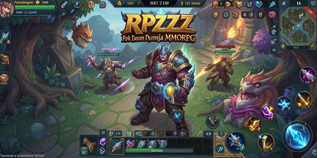 Tampilan gameplay RPZZZ yang menegangkan dan penuh aksi.
