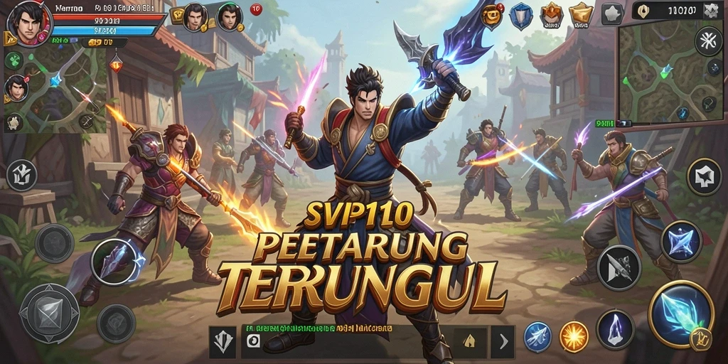 Gameplay SVIP10 menampilkan aksi pertarungan yang intens dan memukau.