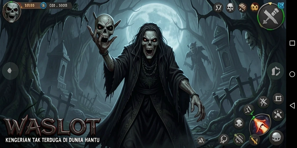 Tampilan gameplay WASLOT yang mengerikan dan menegangkan.